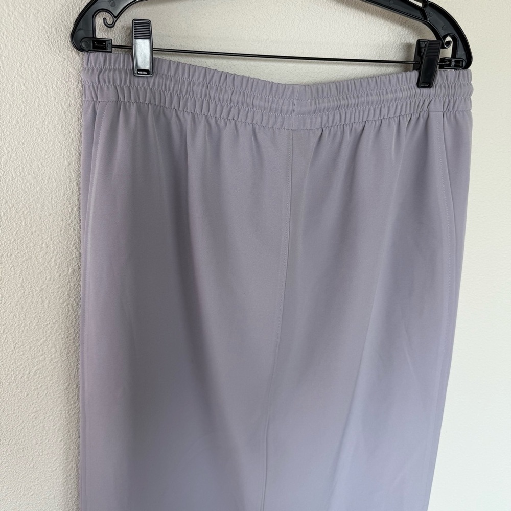 Athleta Violet Stride Midi Skirt Casual Athleisure Women’s Size Large - Picture 11 of 11